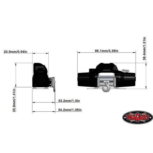 Treuil 1/8 Warm Zeon 10 RC4WD E0069