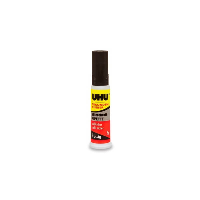 Colle UHU Super Glue Pipette 3g