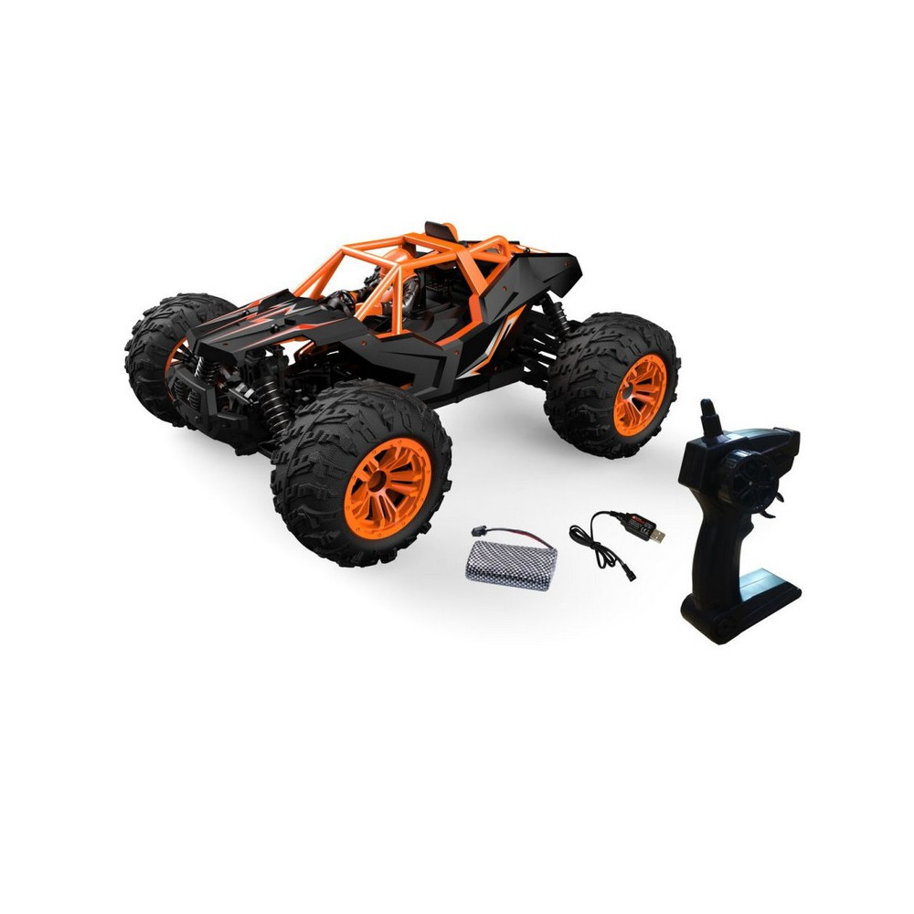 Voiture Jouet RC Fun Racer 1/14 RTR Orange 2.4gHz - 3158