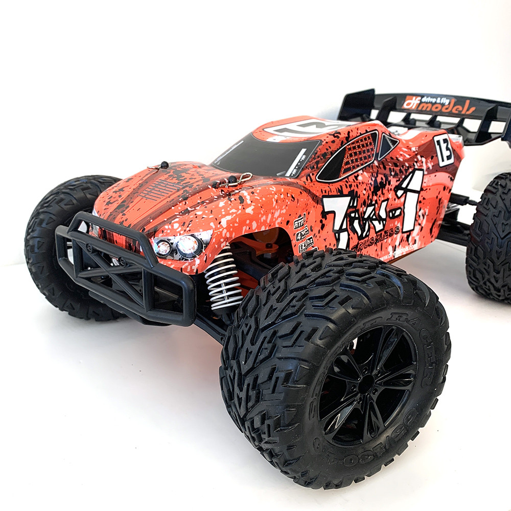 Voiture RC 1/10 Tout Terrain Truggy Twister Brushless Lipo 2S RTR 60km/h  3077