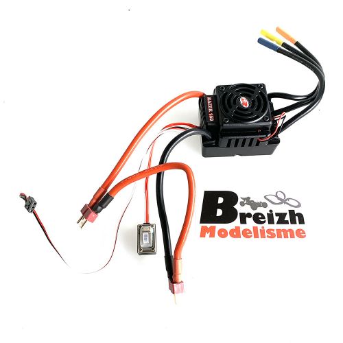 Combo moteur variateur brushless 1/8 - 150A - 1900kV - Robitronic R01261