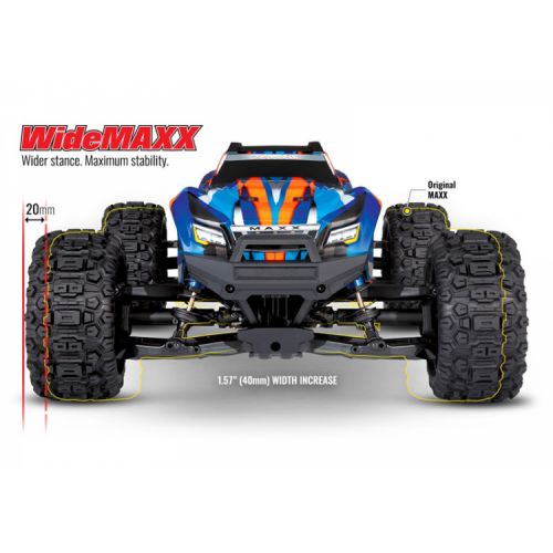 Traxxas Maxx 4S Rock´N Roll 4WD brushless TQi TSM RTR 89076-4-RNR