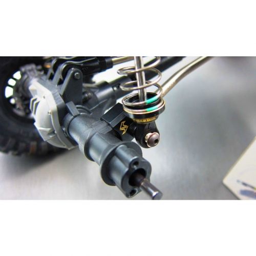 Option TRX4 SAMIX - 4 supports inférieur de suspension en laiton Traxxas TRX-4