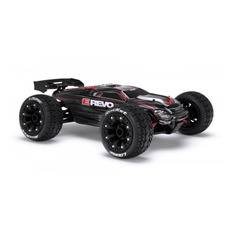 2 Roues + Pneus " ST-ROCKET 2,2" LT3188SB Traxxas 1/16