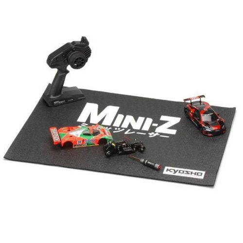 Kyosho Tapis de stand Kyosho Mini-Z - Noir (60x43cm) MZW122BK