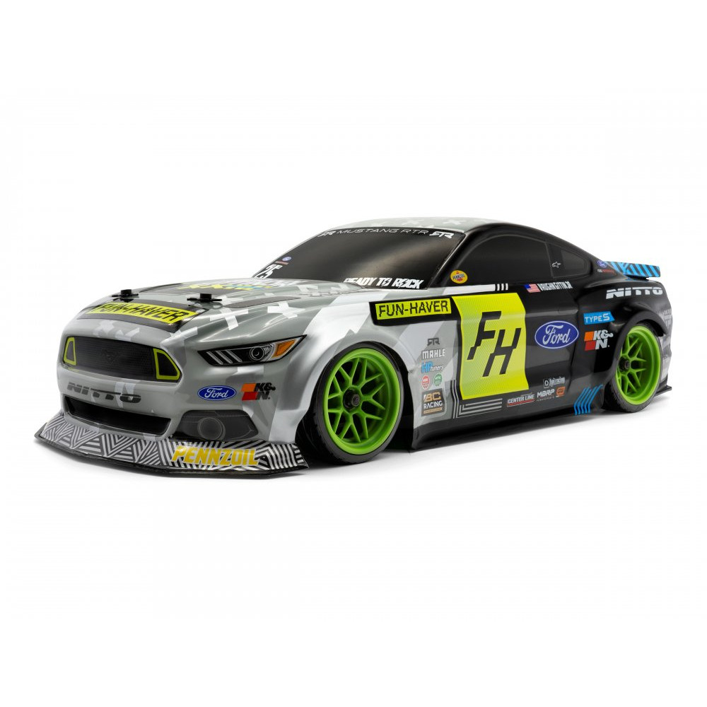 HPI Voiture RC Drift 1/10 Sport 3 Drift VGJR Fun Haver Mustang V2 - 120094