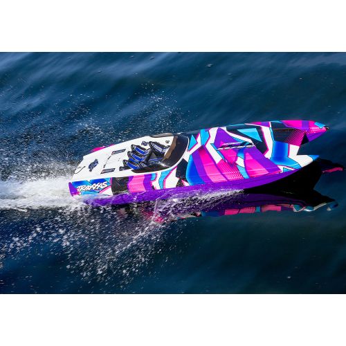 Bateau RC M41 DCB Widebody 80km/h TSM - Traxxas TRX57046-4