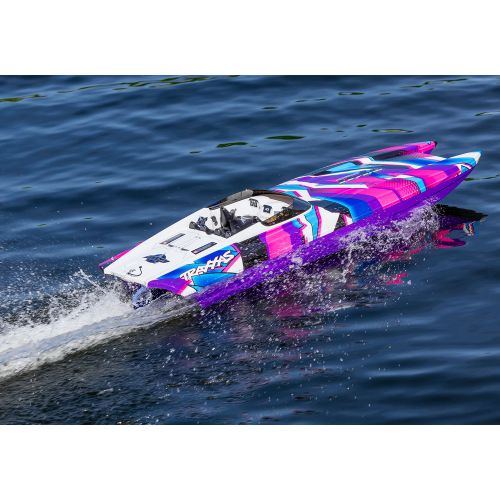 Bateau RC M41 DCB Widebody 80km/h TSM - Traxxas TRX57046-4