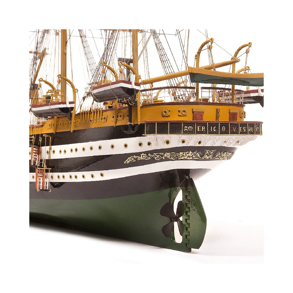 Occre 15006 Maquette Bateau Bois Amerigo Vespucci 1:100 avec voiles