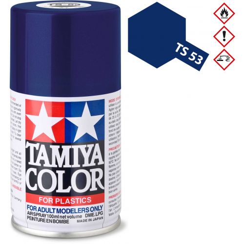 Peinture Maquette TS53 Bleu Fonce Metal brillant - Tamiya 85053