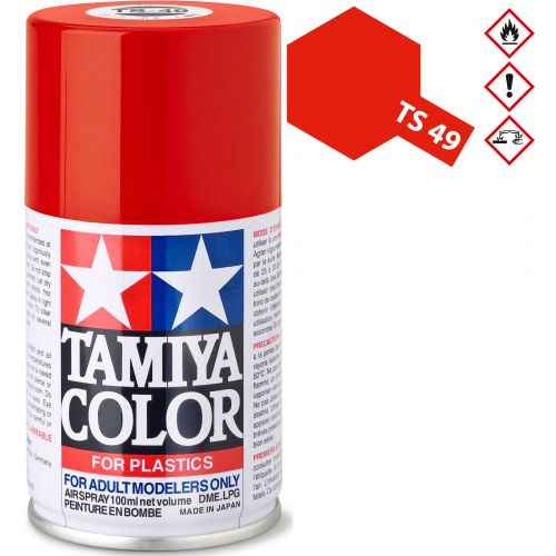 Peinture Maquette TS49 Rouge Vif brillant - Tamiya 85049