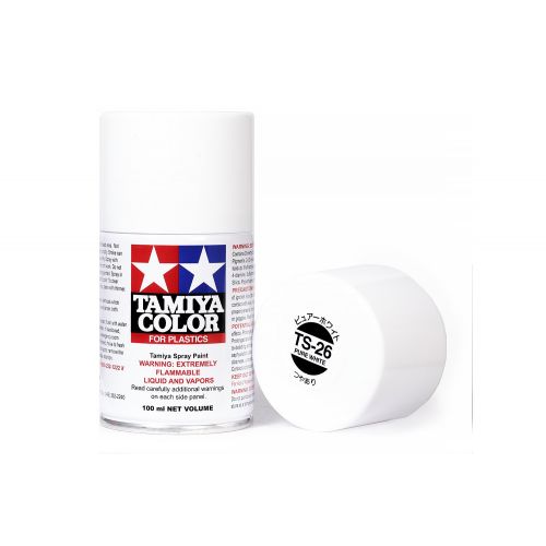 Peinture Maquette TS26 Blanc Pur brillant - Tamiya 85026