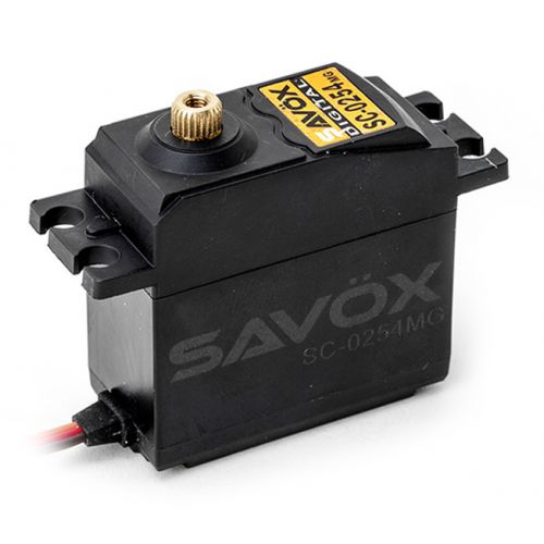 Servo Savox SC-0254MG Standard Digital 7,2kg pour Voitures 1/10