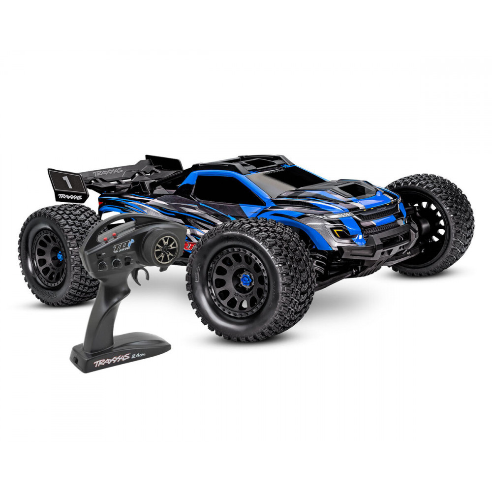 Traxxas XRT 8S 4wd Brushless Radio TQi & TSM iD RTR 78086-4 bleu