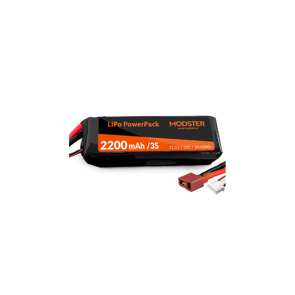 T2M BATTERIE LIPO 3S 11.1V 2200mah