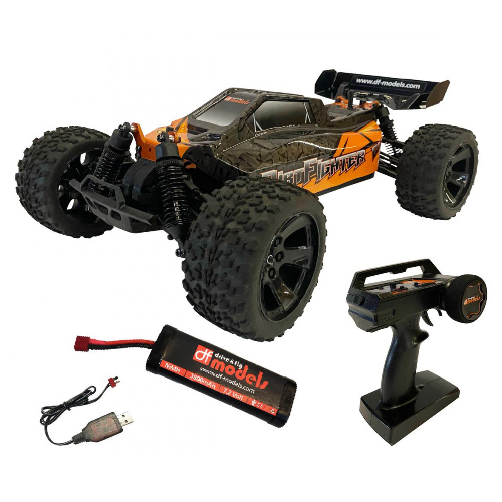 Voiture RC 1/10 Tout Terrain Crusher Race RTR 40km/h