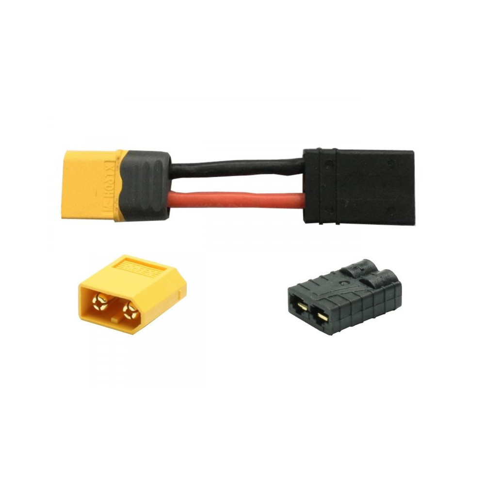 Connecteur XT60 mâle à Traxxas femelle (XT60-X) – Rc-Volt