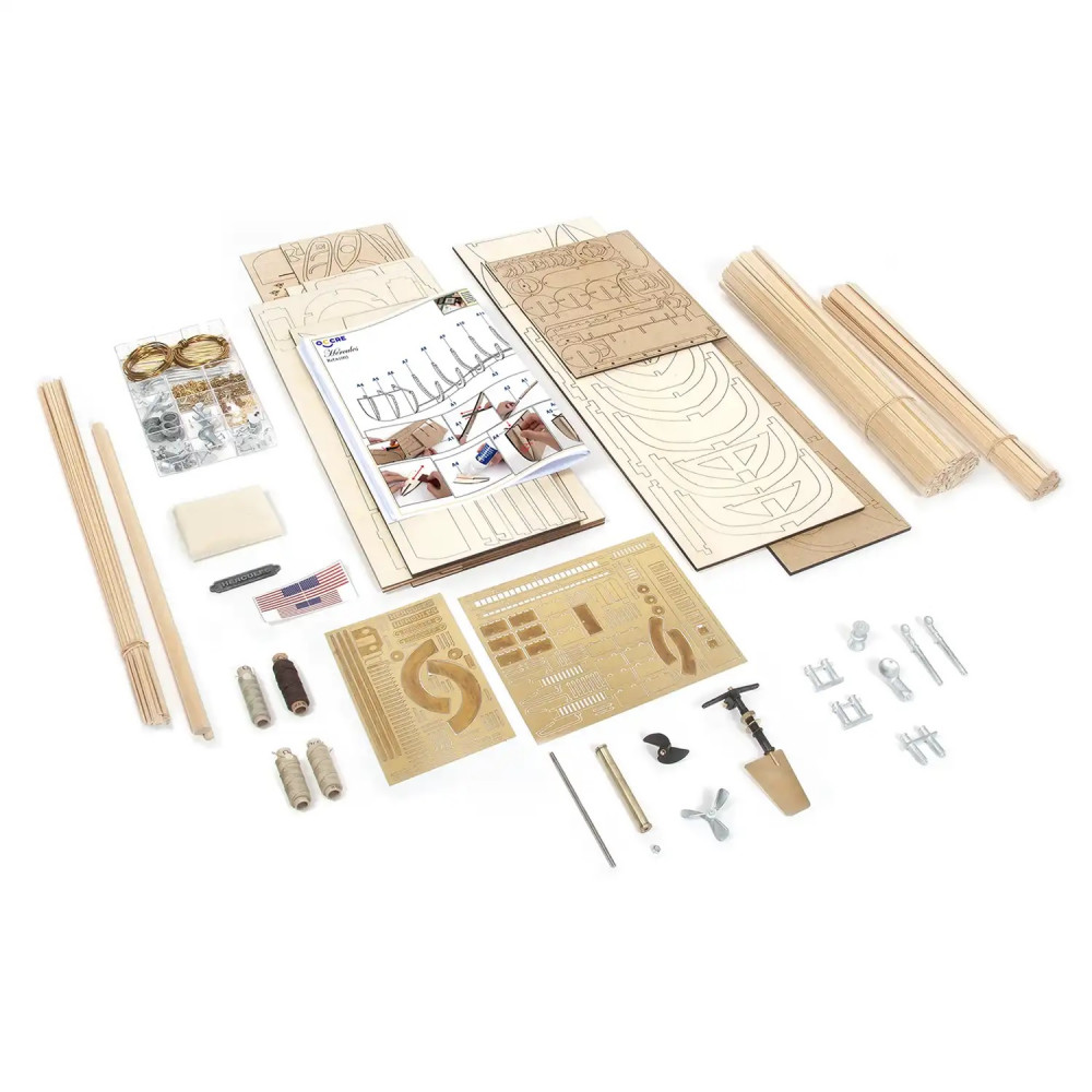 Maquette en Bois a Construire, Kit Architecture a Monter, Puzzle