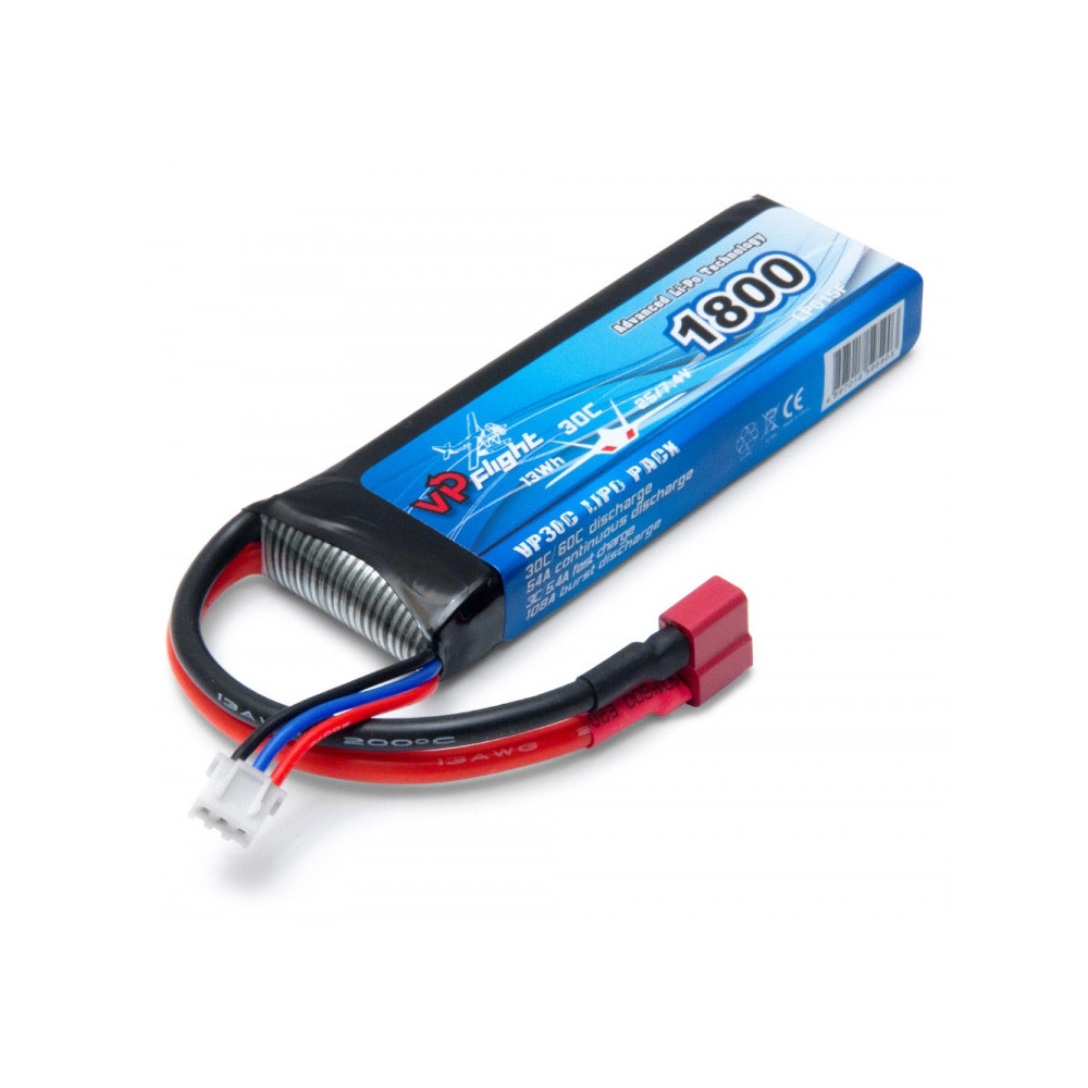 Batterie Lipo 7,4v 1800mah pour voiture télécommandée • Voitures  Télécommandées