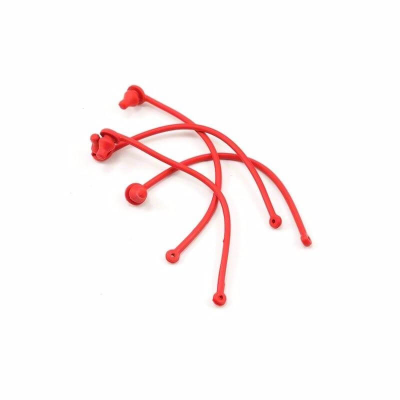 Maintien clips de carrosserie x4 Rouge- Traxxas 5752