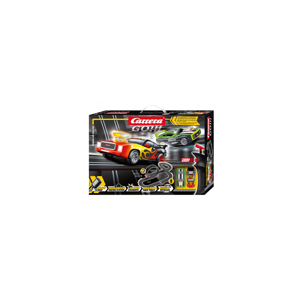 Circuit voitures Carrera GO!!! Heads Up Racing 62555