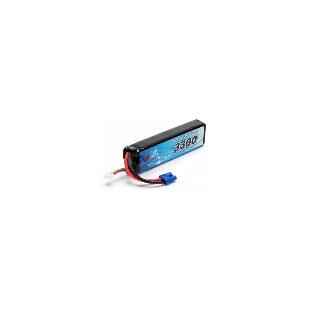 Batterie Li-Po 3S 11.1V 3300mah 30C EC3