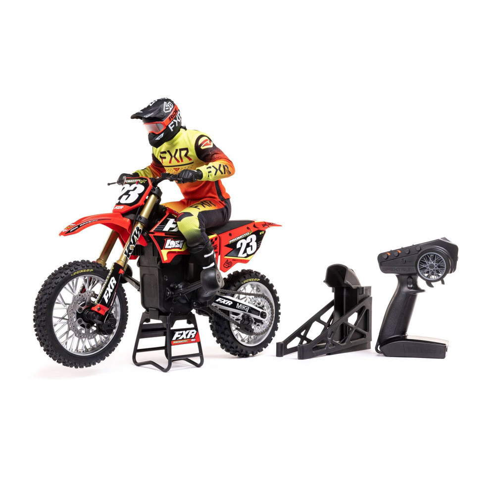 Moto RC Losi 1/4 Promoto-MX Motorrad RTR, FXR LOS06000T1 rouge