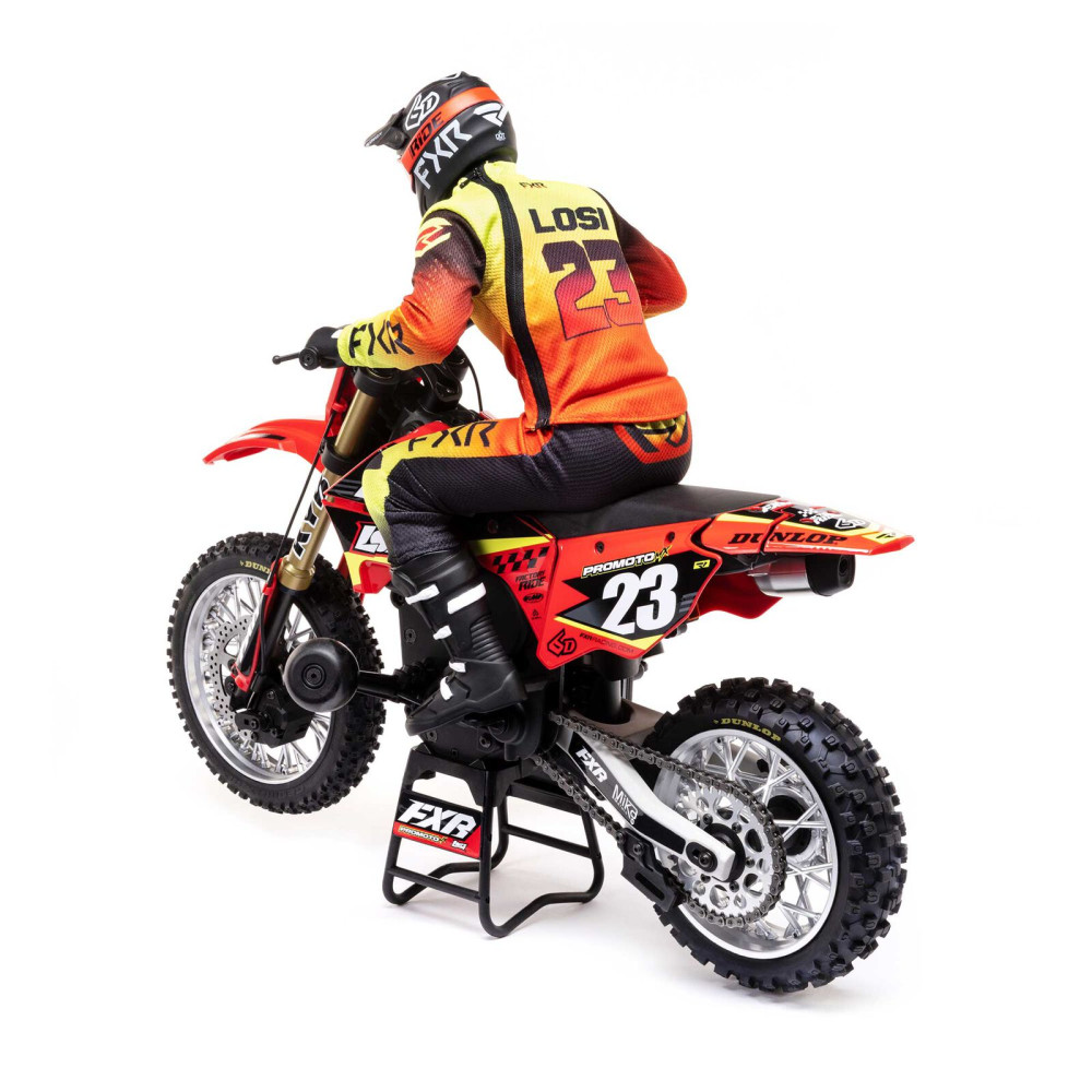 Moto RC Losi 1/4 Promoto-MX Motorrad RTR, FXR LOS06000T1 rouge