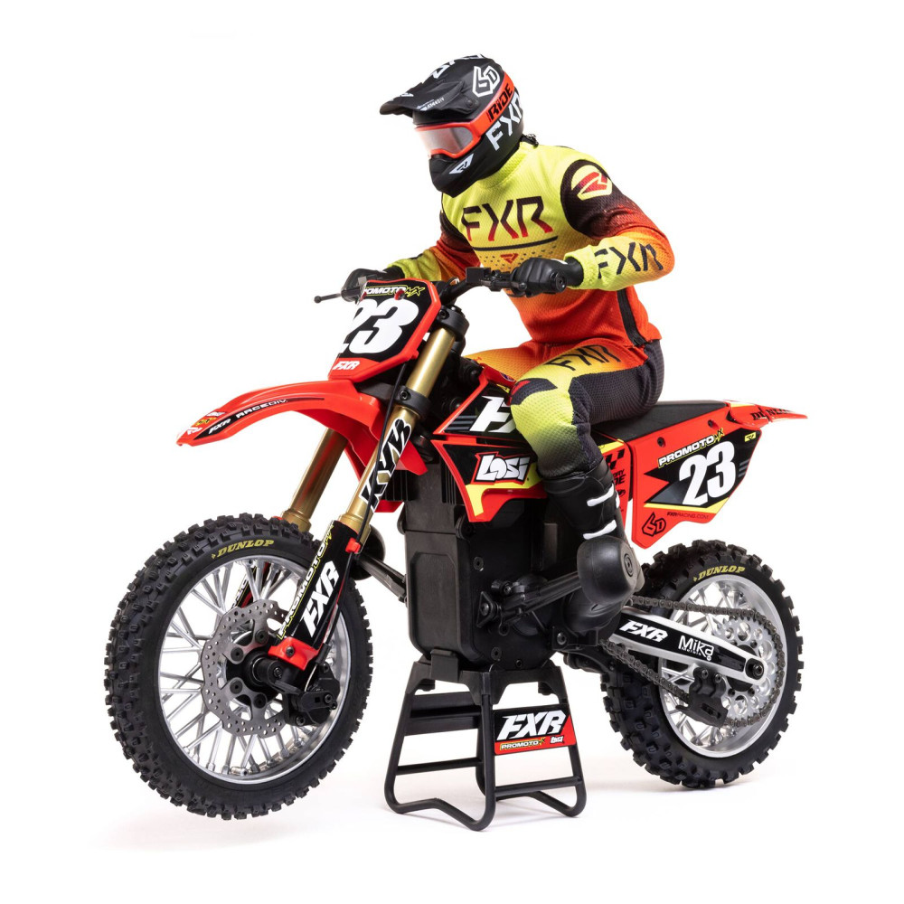 Moto RC Losi 1/4 Promoto-MX Motorrad RTR, FXR LOS06000T1 rouge