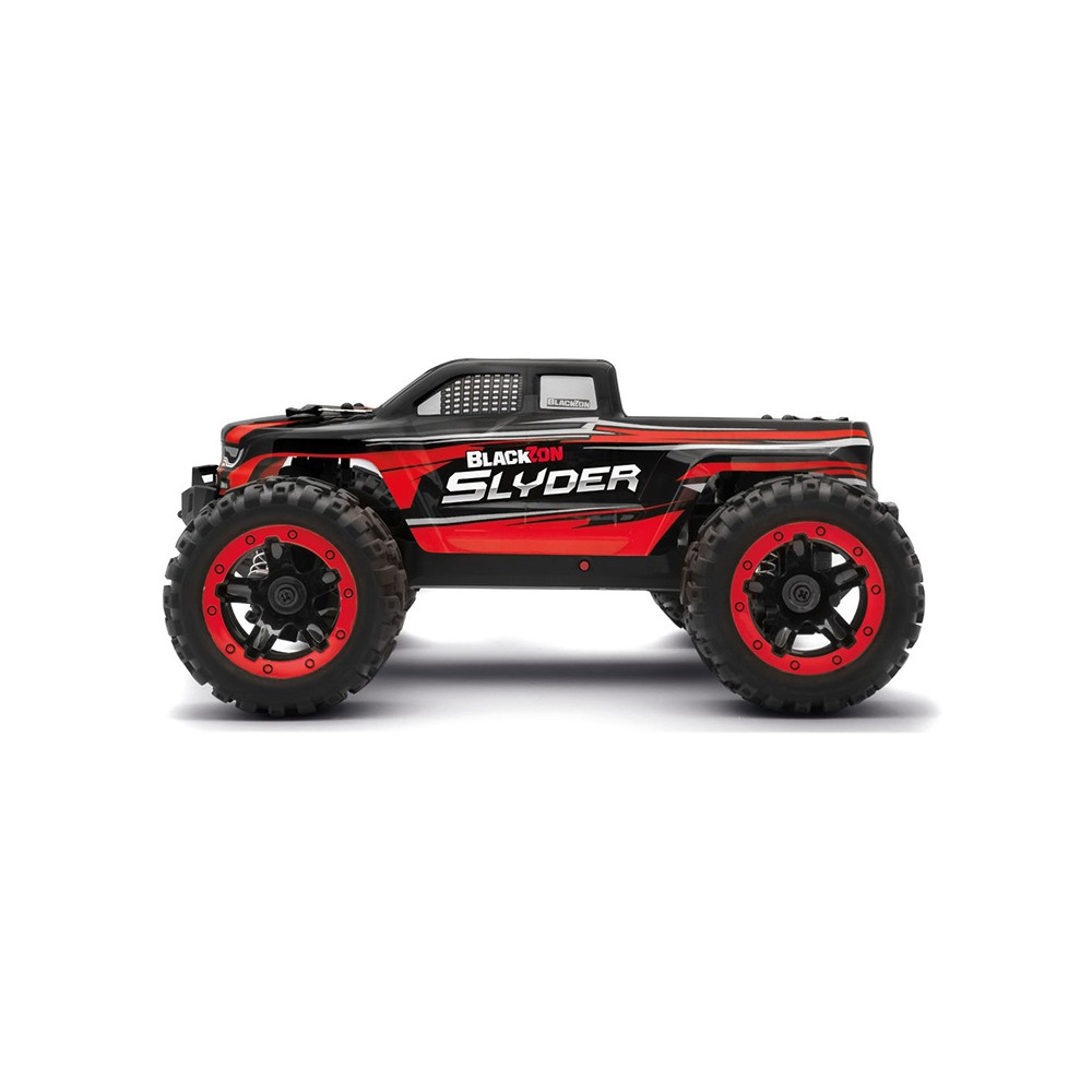 Monster Truck télécommandé 4WD Blackzon Slyder Rouge 1/16 RTR