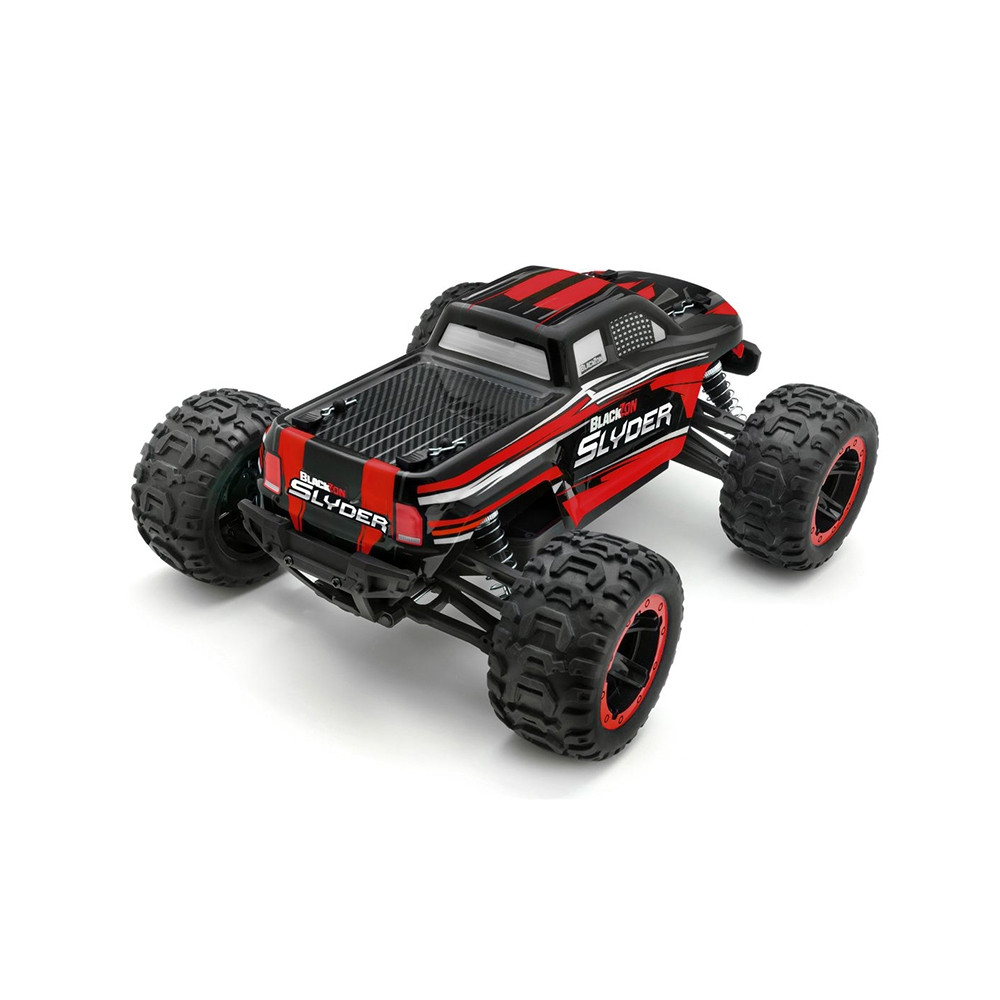 Monster Truck télécommandé 4WD Blackzon Slyder Rouge 1/16 RTR - Enfants 7  -11 ans