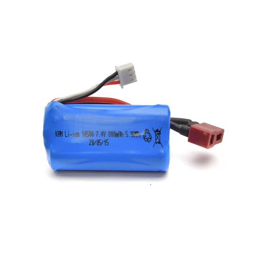 Batterie Li-ion 7,4v 800mAh pour Blackzon Slayer/Slyder 1/16 / 540037