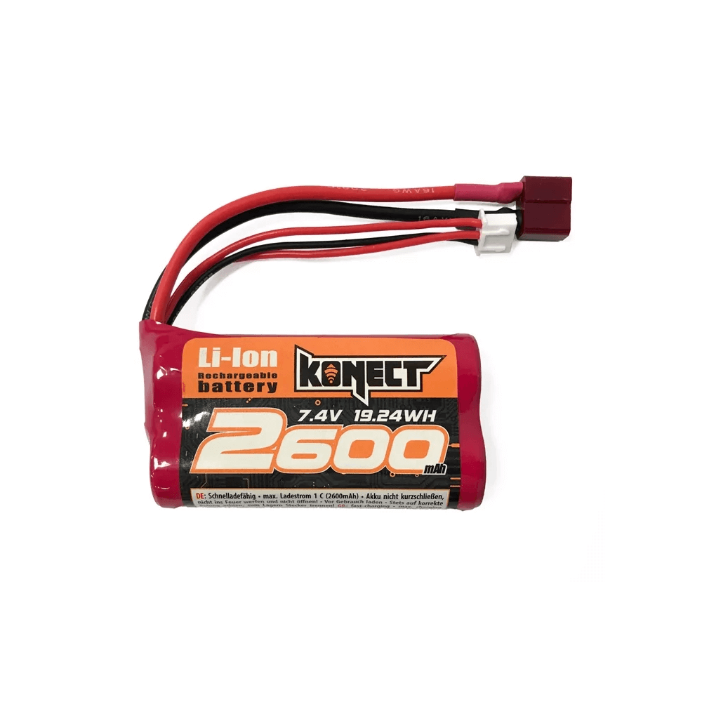 Batterie Funtek li-ion 7.4V 2200 mA Dean Funtek STX / MTX / T4965 ...