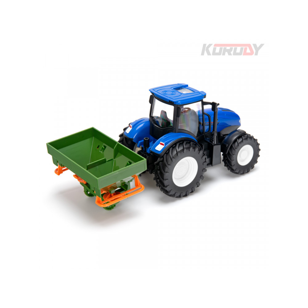 Tracteur jouet radiocommandé 1/24 avec rouleaux KO6636H