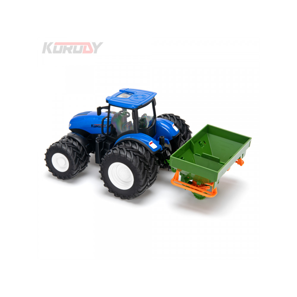 Tracteur jouet radiocommandé 1/24 avec rouleaux KO6636H