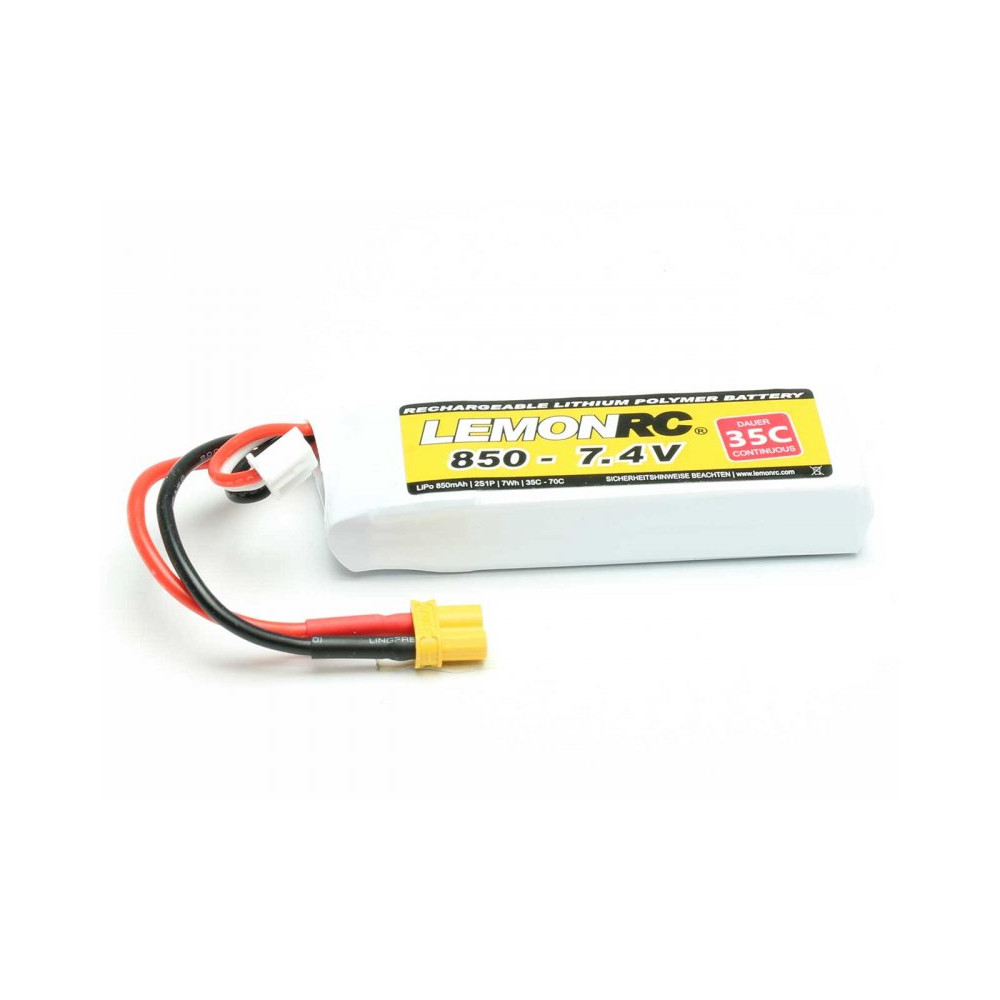 Batterie Lipo 7,4v 1800mah pour voiture télécommandée • Voitures  Télécommandées