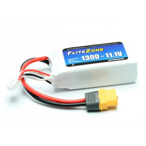 Batterie Lipo 3S 11,1V - 1300mAh 35c