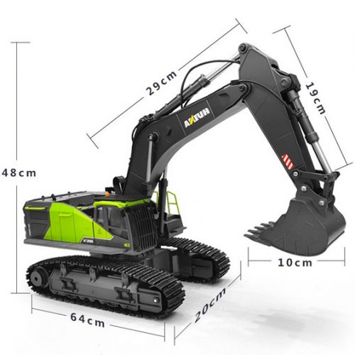 Pelleteuse RC Hi-Torque 1/14 2.4ghz RTR - Huina CY1593