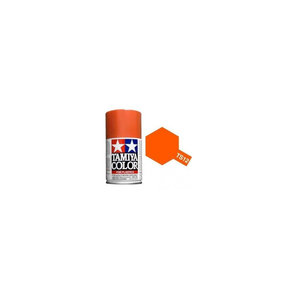 Peinture maquette TS12 orange brillant - 85012