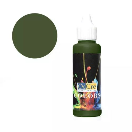 Peintures acryliques 30 ml - Vert foncé - Occre 19315