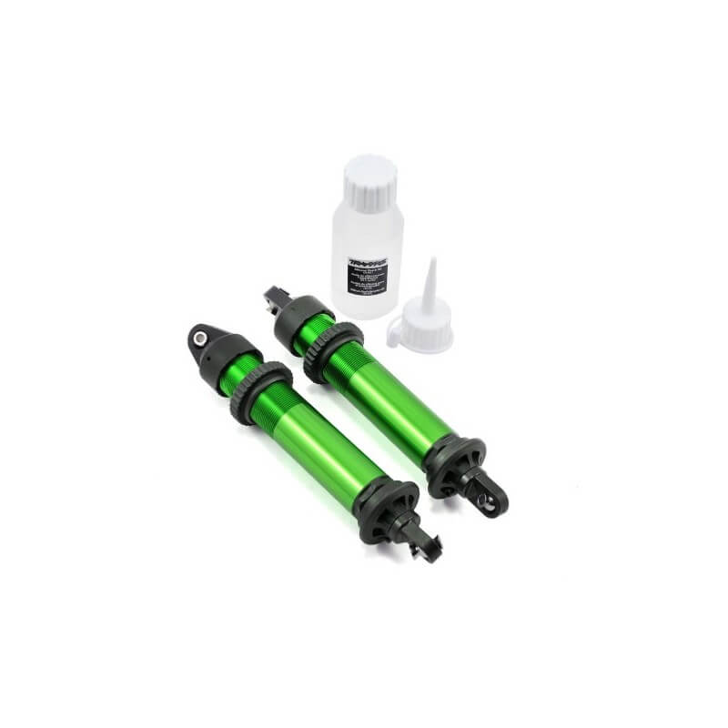 Traxxas Amortisseurs GTX Alu Vert anodisé (x2) -Traxxas 7761G