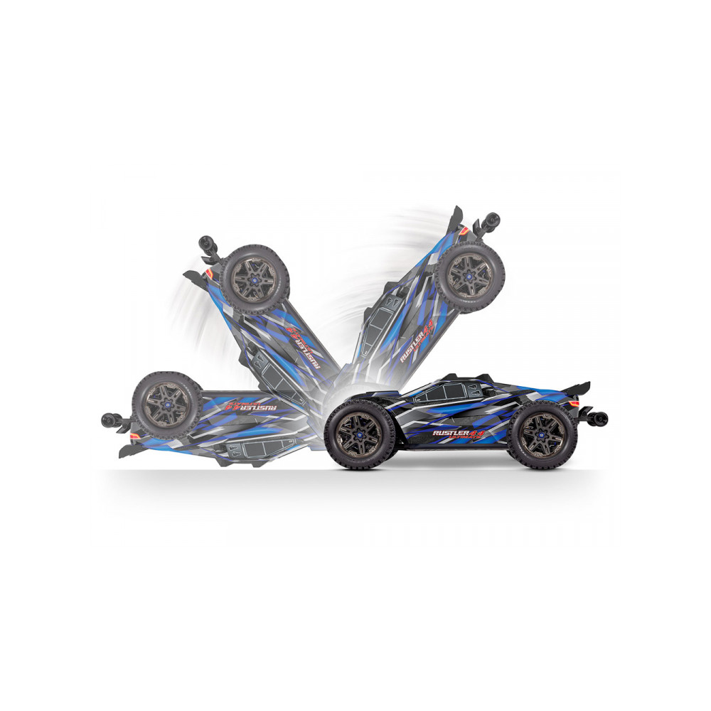 Traxxas Rustler 4x4 VXL Brushless Vert