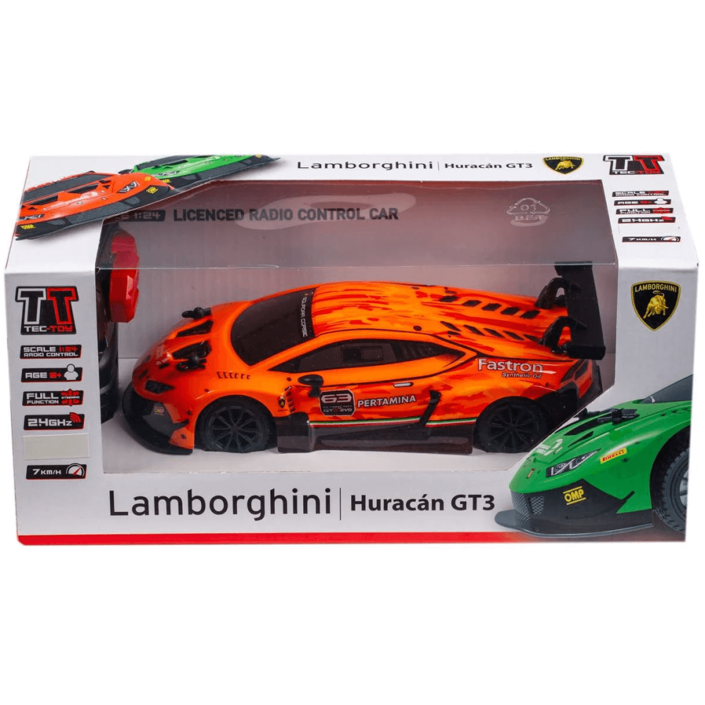 Mini Voiture télécommandée 1/24 Lamborghini Huracan GT3