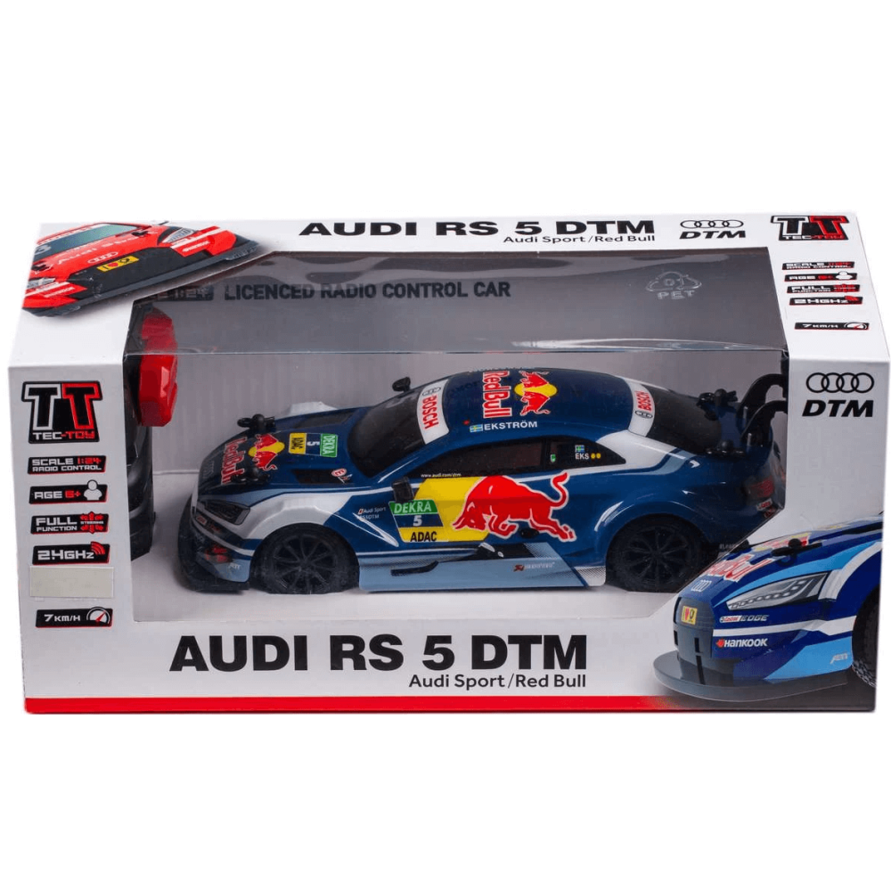 Mini Voiture télécommandée 1/24 Audi RS 5 DTM Red Bull