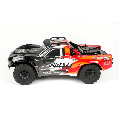 T2M T4978GR Pirate X-Sc Vert Course Courte Rtr + Batterie / Pile Lipo 3500  +