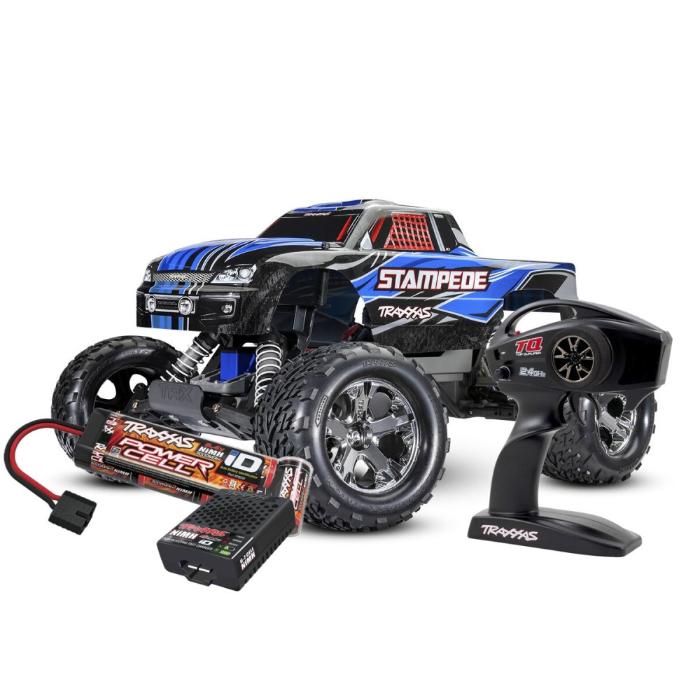 Voiture télécommandée Drift Monster Truck 50km/h (Couleur: No selection:  Bleu)