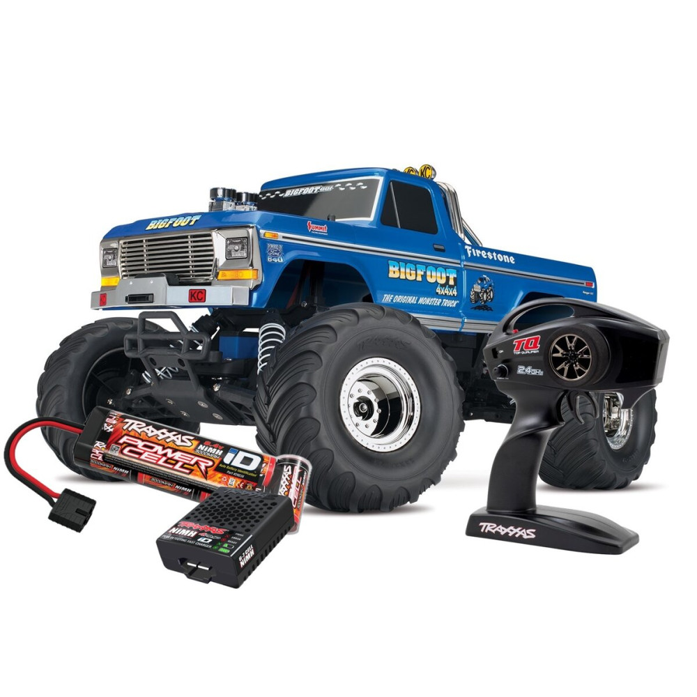 Voiture télécommandée Drift Monster Truck 50km/h (Couleur: No selection:  Bleu)