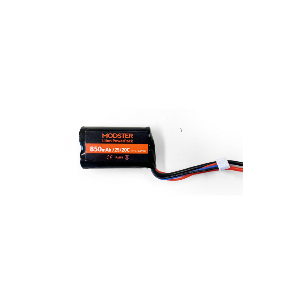 Batterie Li-ion 7.4 V 850mah bateau RC Volantex et Modster Vector SR48