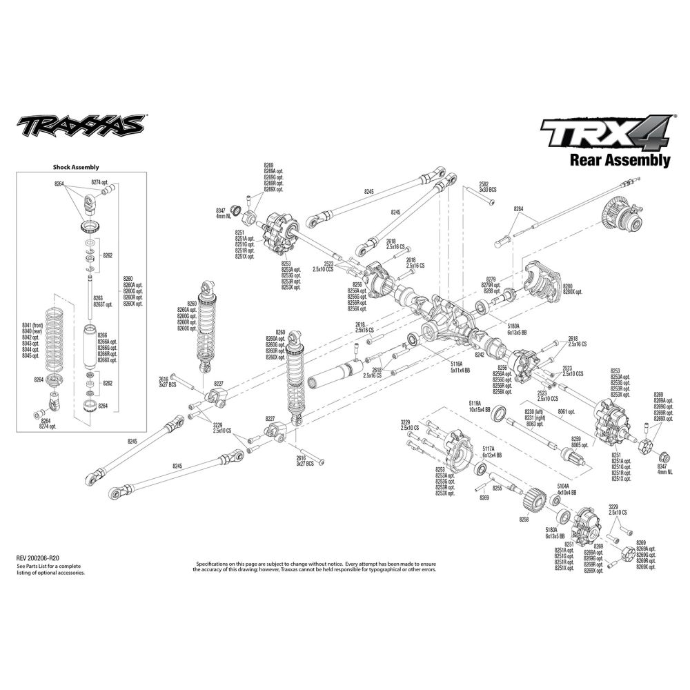 Traxxas Crawler TRX-4 Gris Defender Scale & Trail RTR 82056-4
