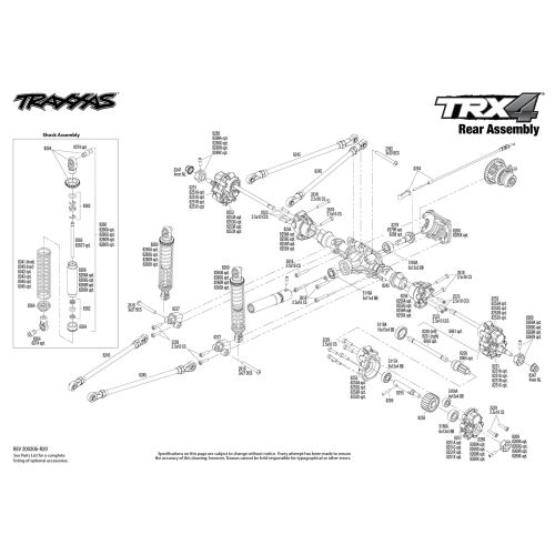 Traxxas TRX-4 rouge Defender Scale & Trail RTR 82056-4